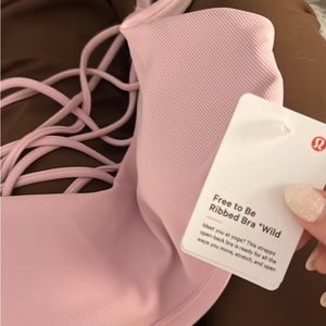 Lululemon Sports Bra, New With Tags, Too small and Can’t return, Size 6